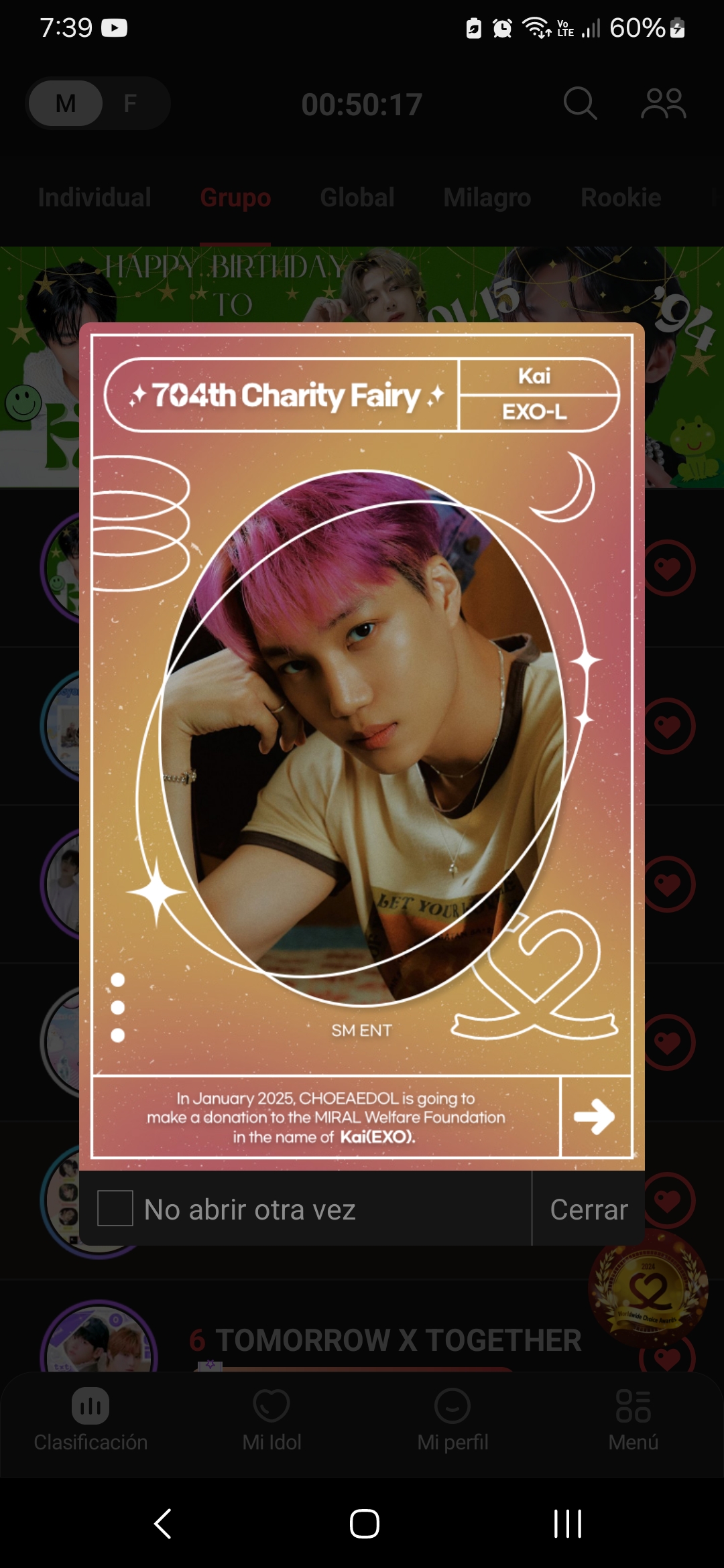 Foto aktivitas terbaru EXO