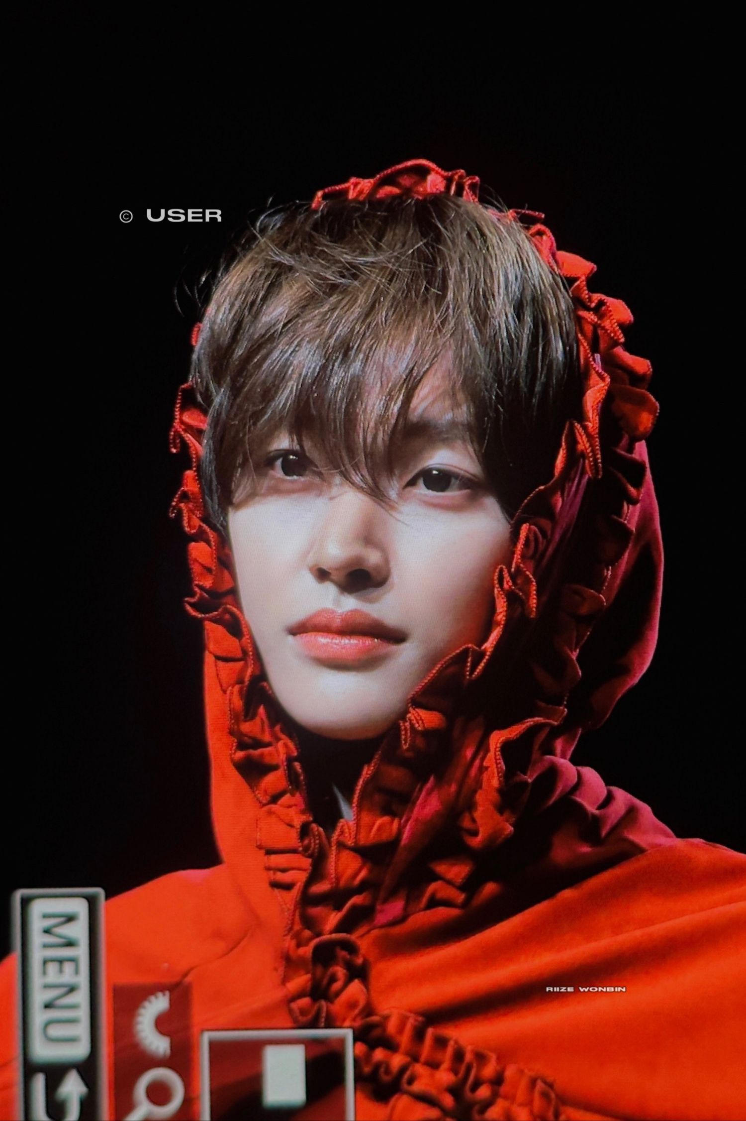 Momen yang diabadikan oleh penggemar Wonbin (RIIZE)