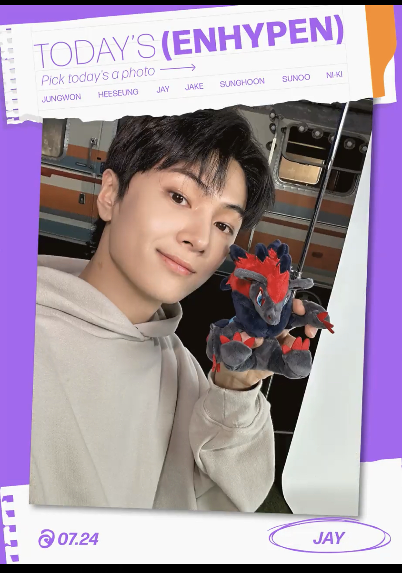 Momen yang diabadikan oleh penggemar ENHYPEN