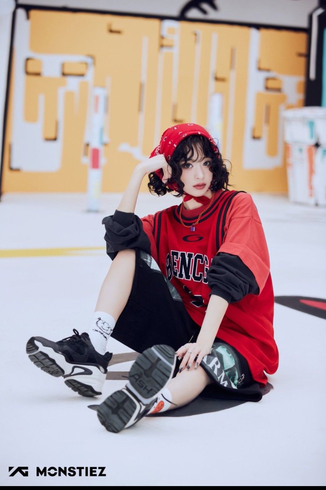 Behind-the-scenes cut of Ahyeon (BABYMONSTER)