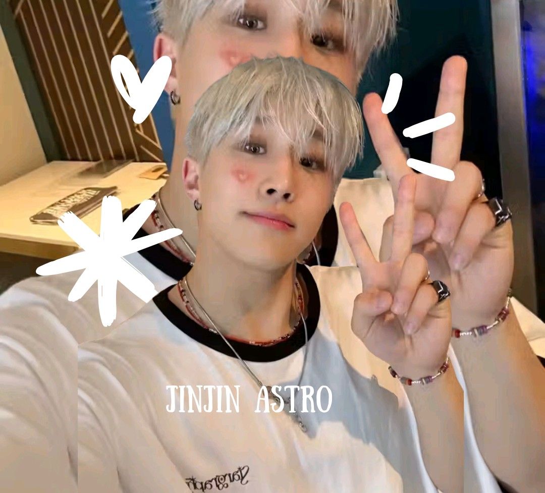 Recent activity shot of Jinjin (ASTRO)