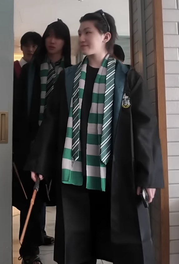 A moment captured by Woozi (SEVENTEEN)'s fan