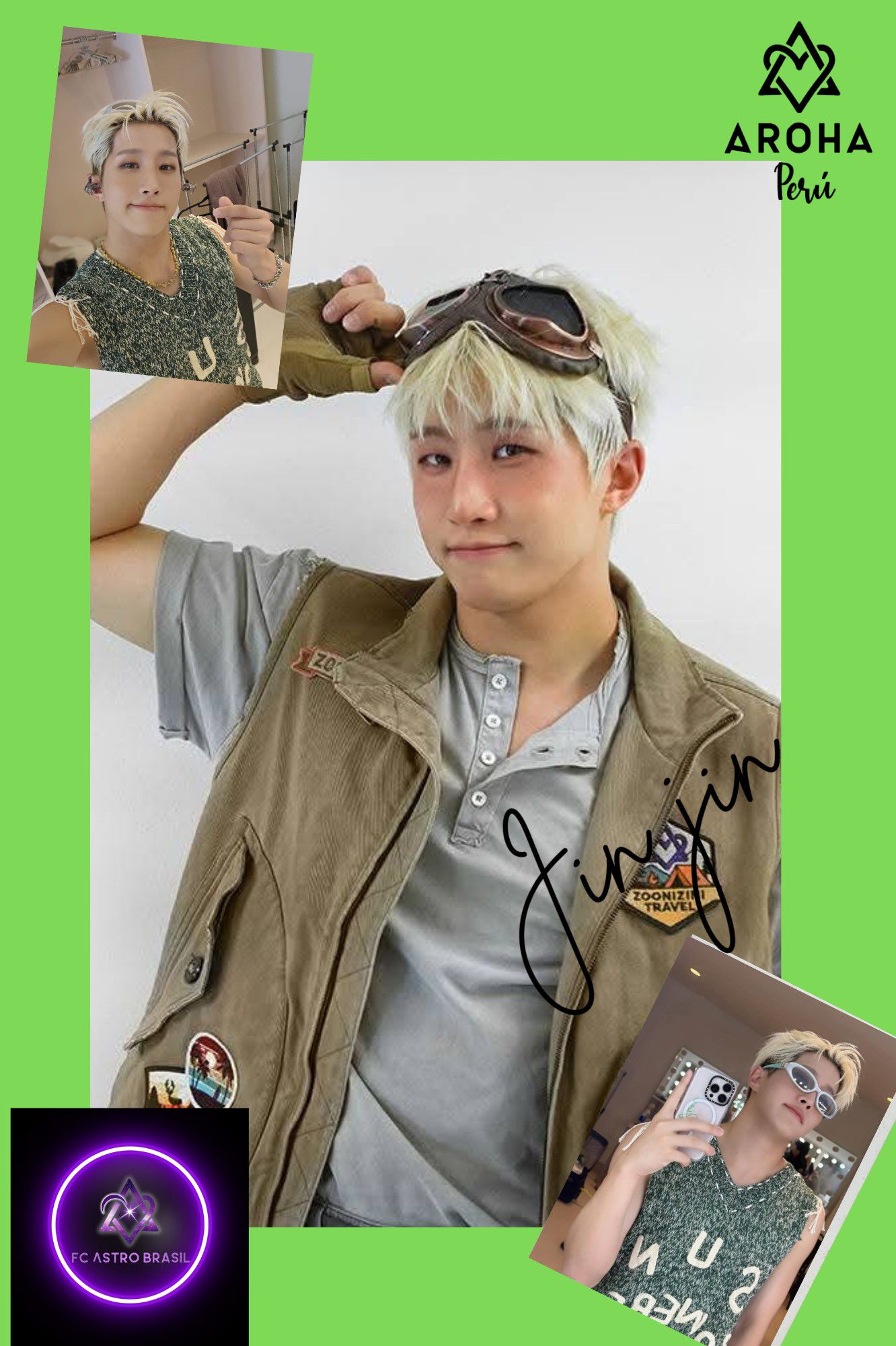 Recent activity shot of Jinjin (ASTRO)