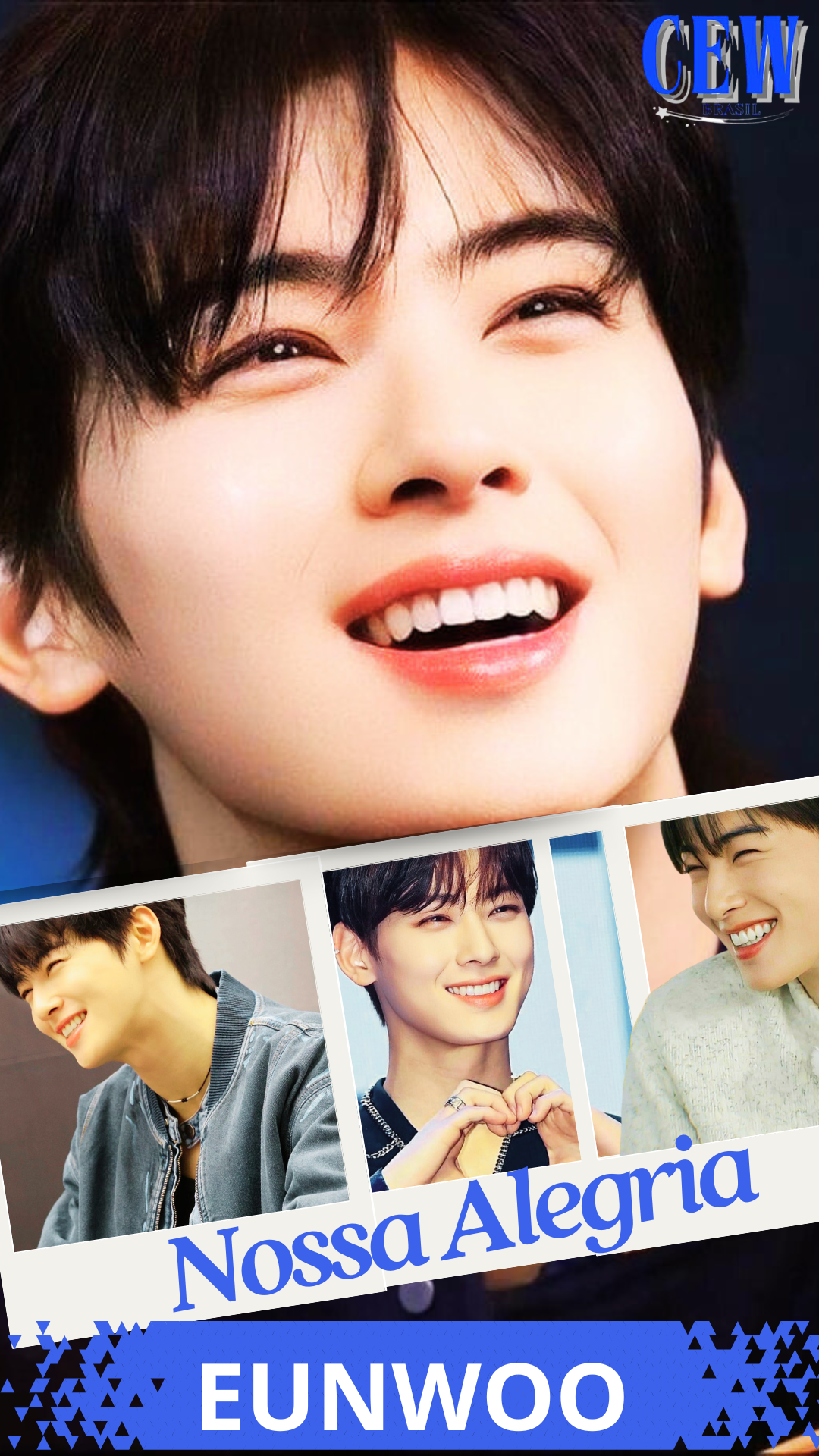Recent activity shot of Eunwoo (ASTRO)