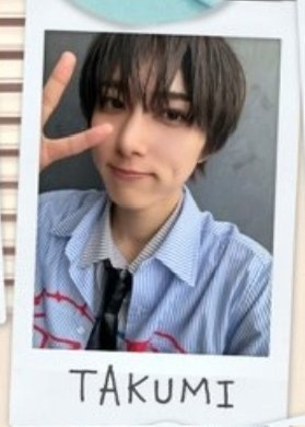 오자키 타쿠미 (INI) 최근 활동샷