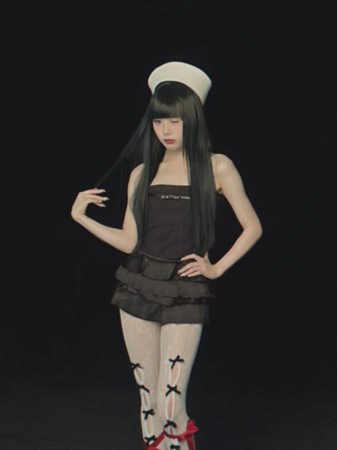 Recent activity shot of Shimizu Keiko (ME:I)