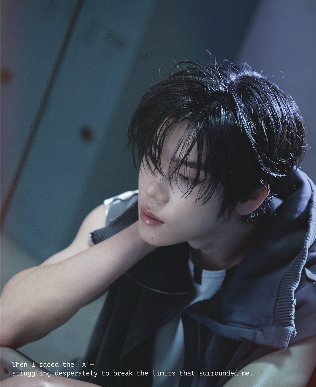 Recent activity shot of Jang Yeojun (CLOSE YOUR EYES)