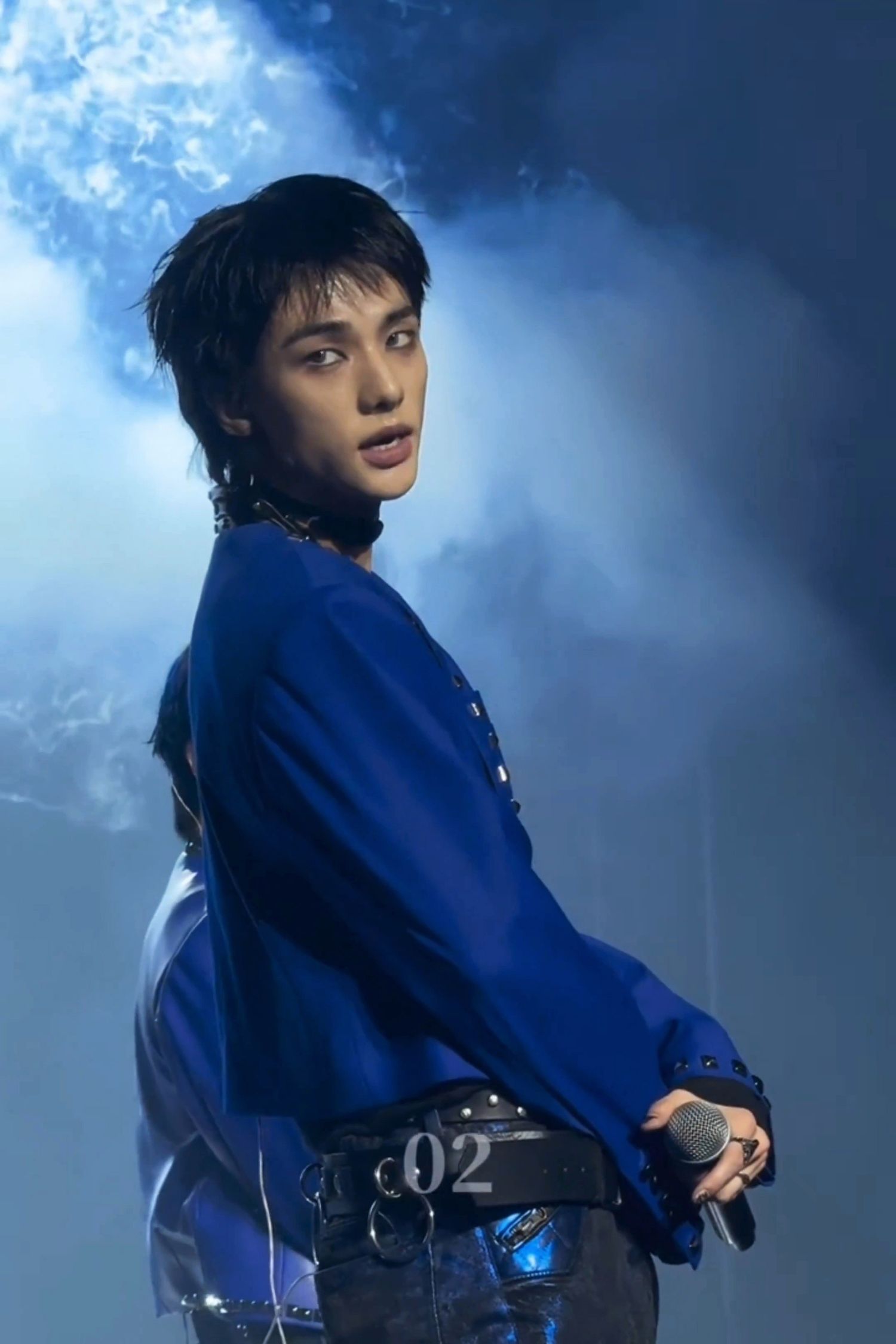 Behind-the-scenes cut of Hyunjin (Stray Kids)