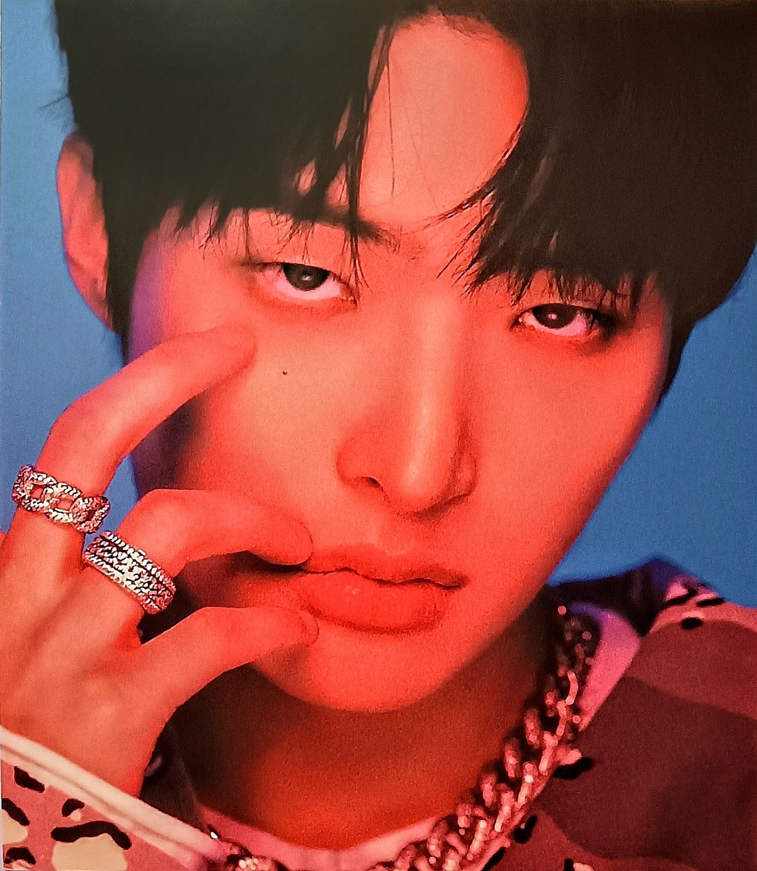 Recent activity shot of Mingi (ATEEZ)