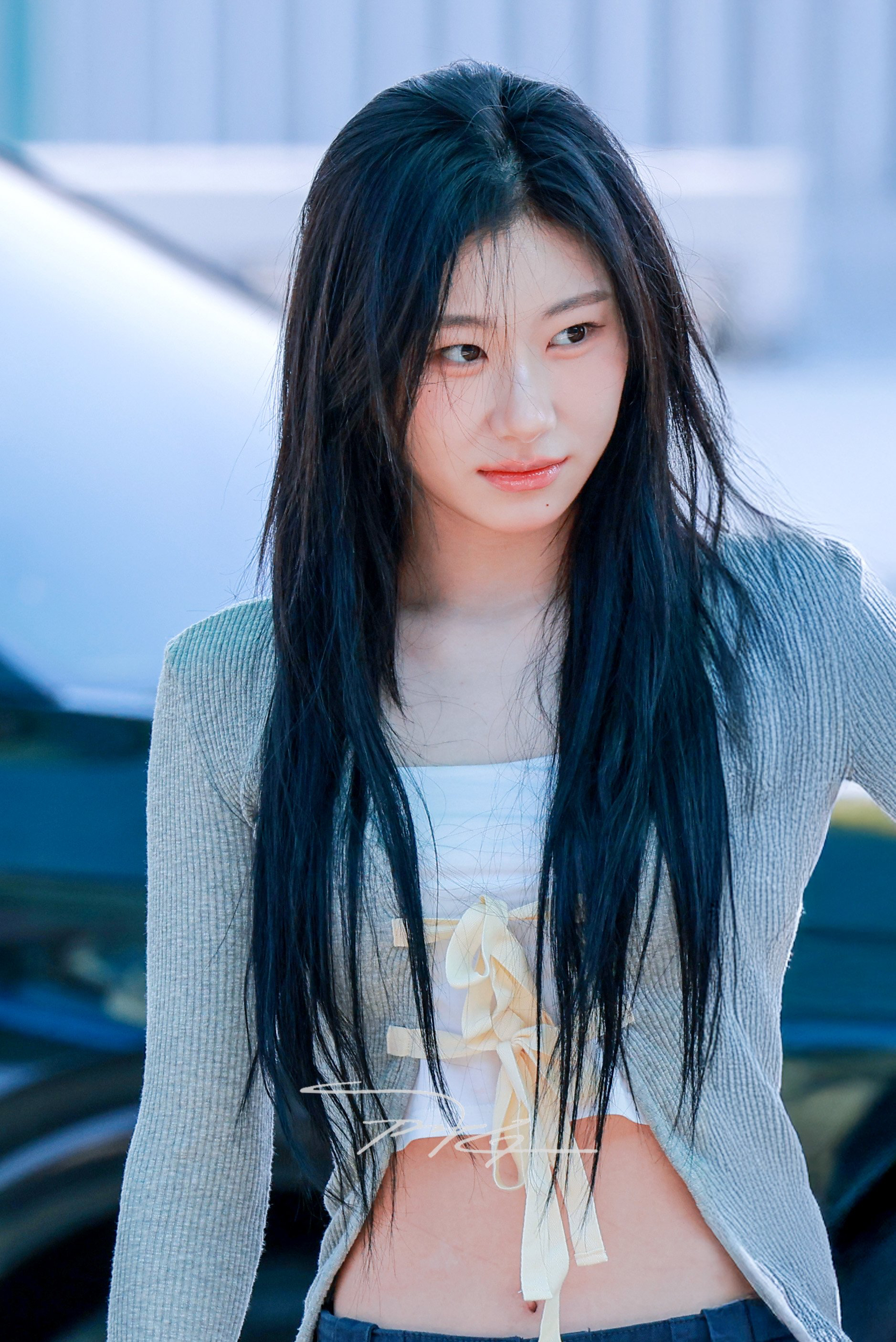 A moment captured by Chaeryeong (ITZY)'s fan