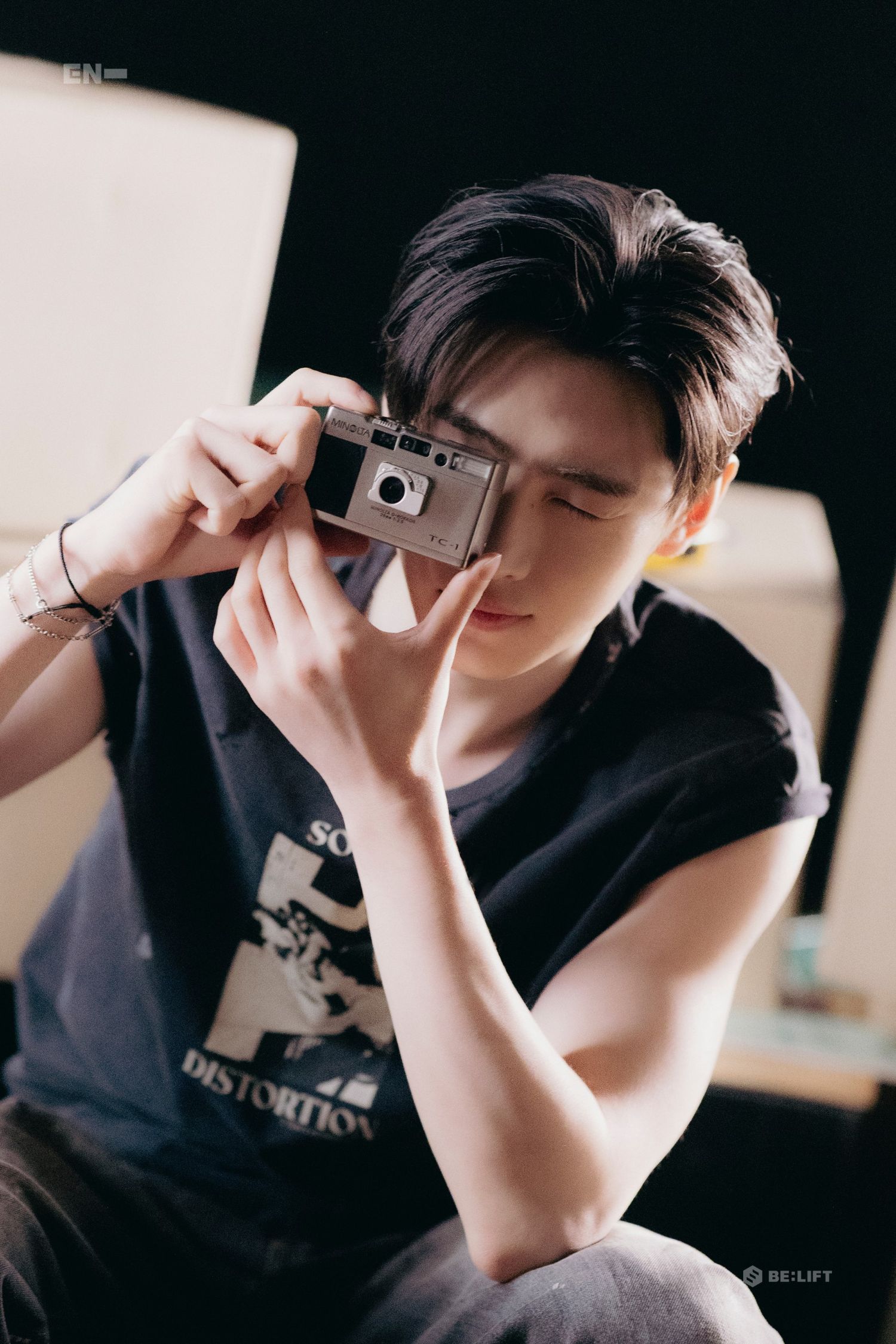 Recent activity shot of Sunghoon (ENHYPEN)