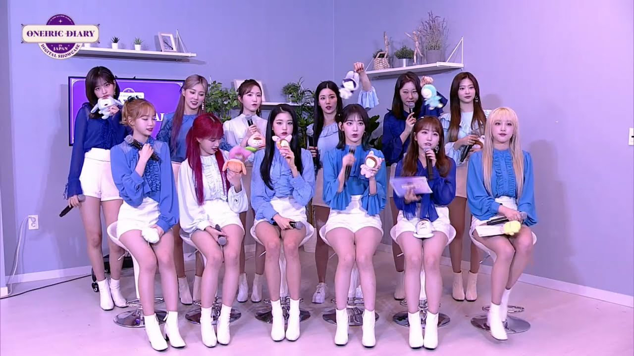A moment captured by IZ*ONE's fan