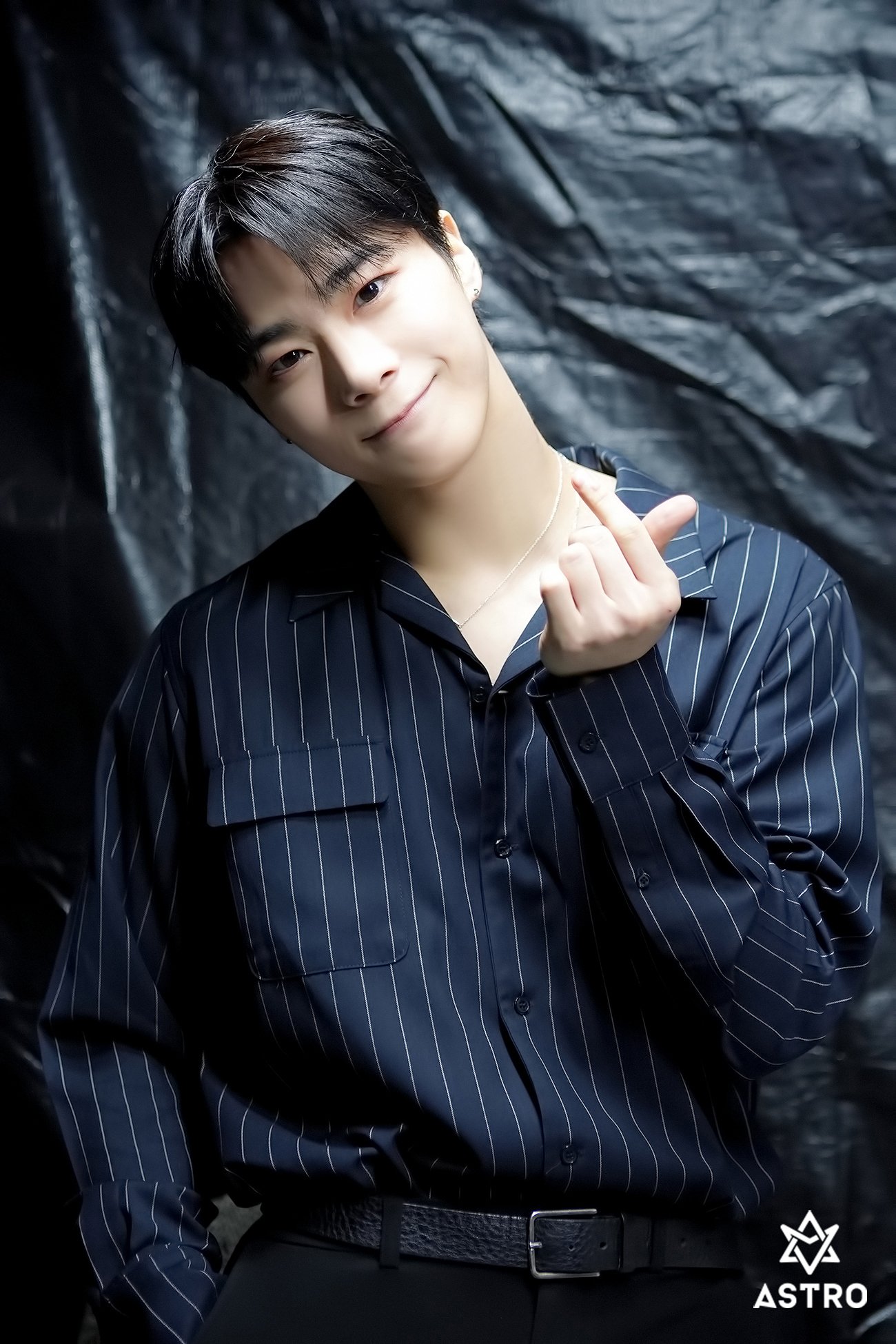 A moment captured by Moonbin (ASTRO)'s fan