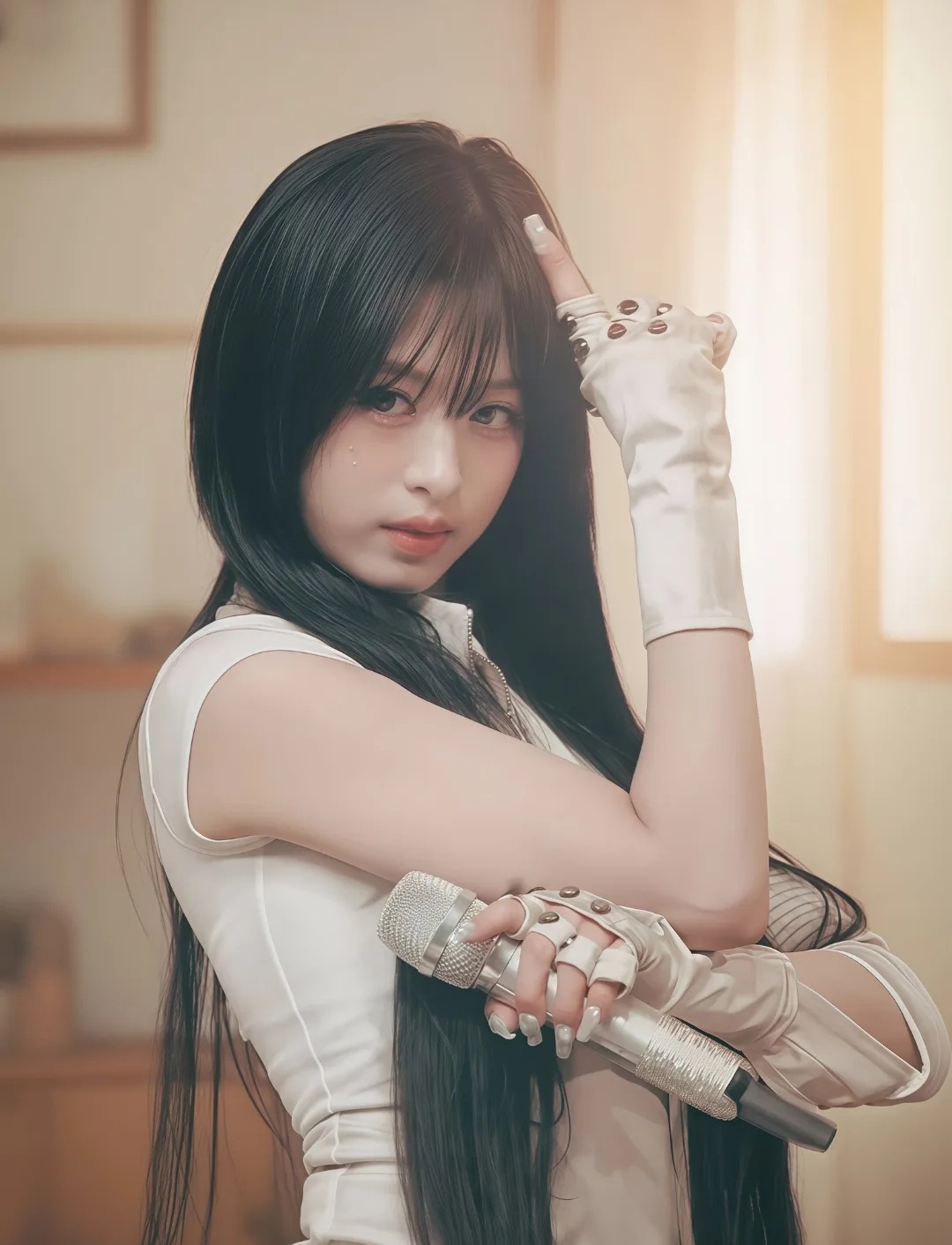 Behind-the-scenes cut of Ahyeon (BABYMONSTER)