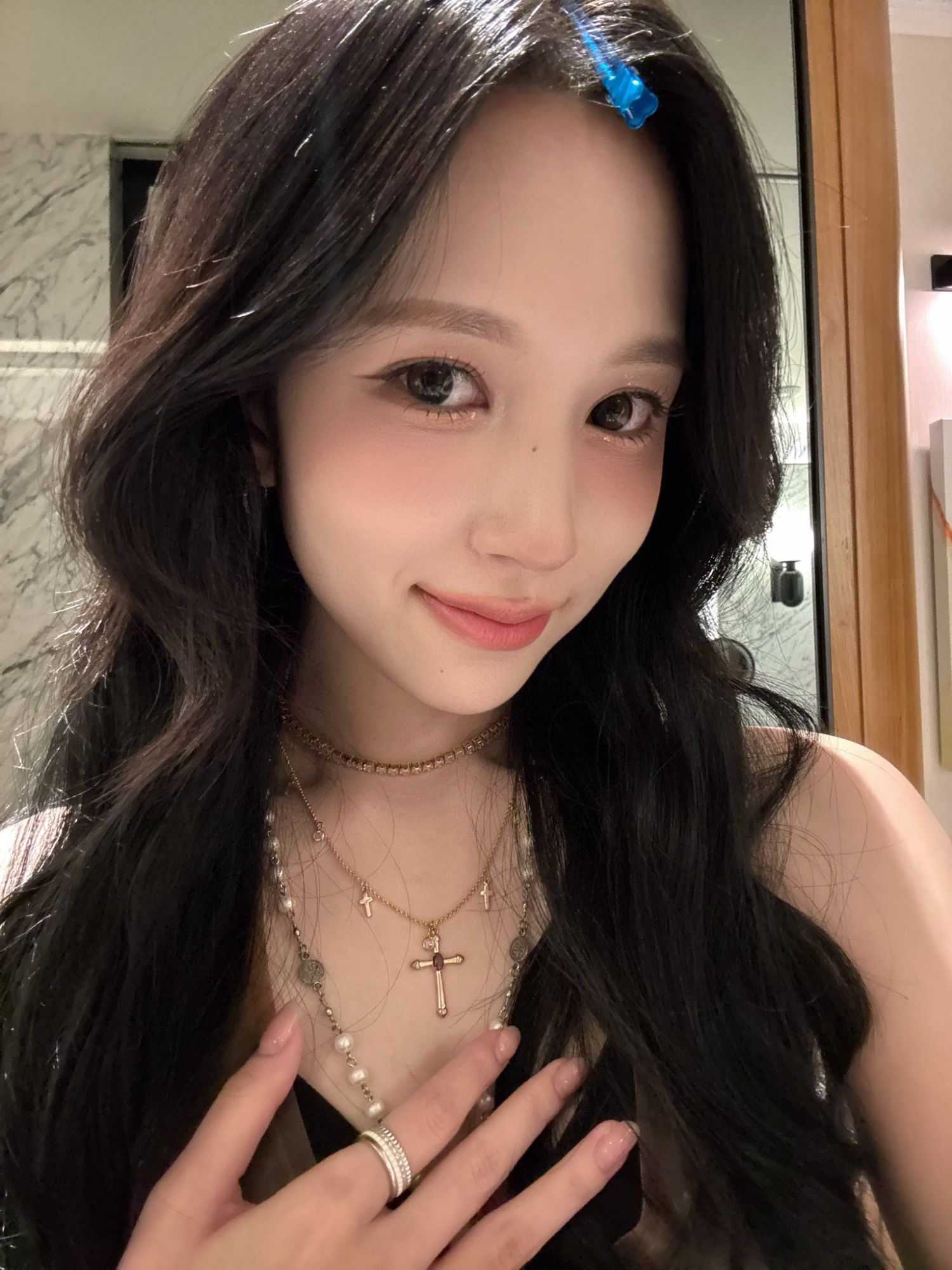 Recent activity shot of Mina (TWICE)