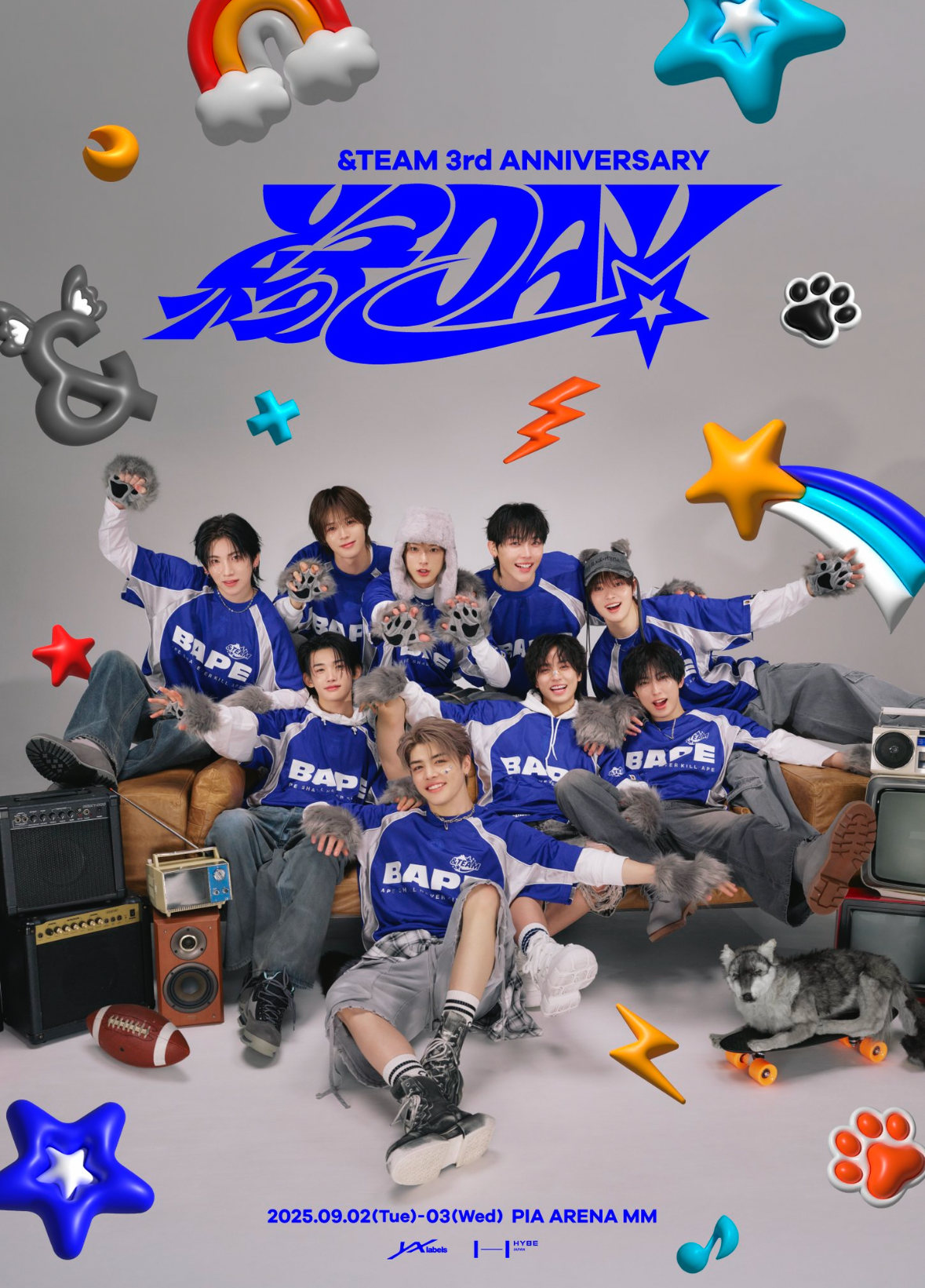 ケイ (&TEAM)の舞台裏ショット