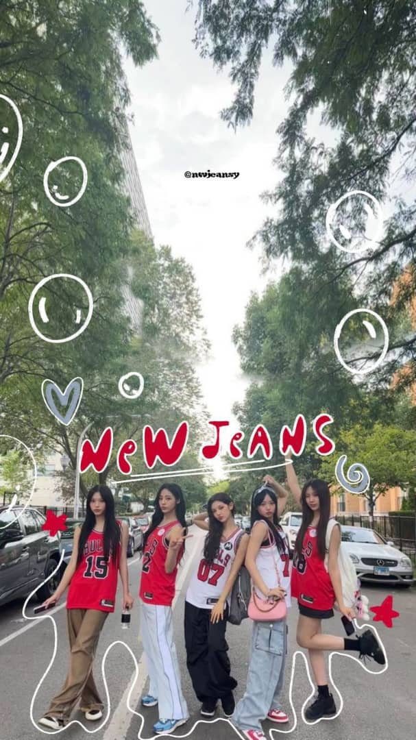 The most beloved wallpaper among NewJeans's fans