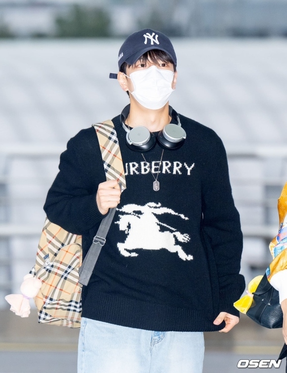 Recent activity shot of Seungmin (Stray Kids)