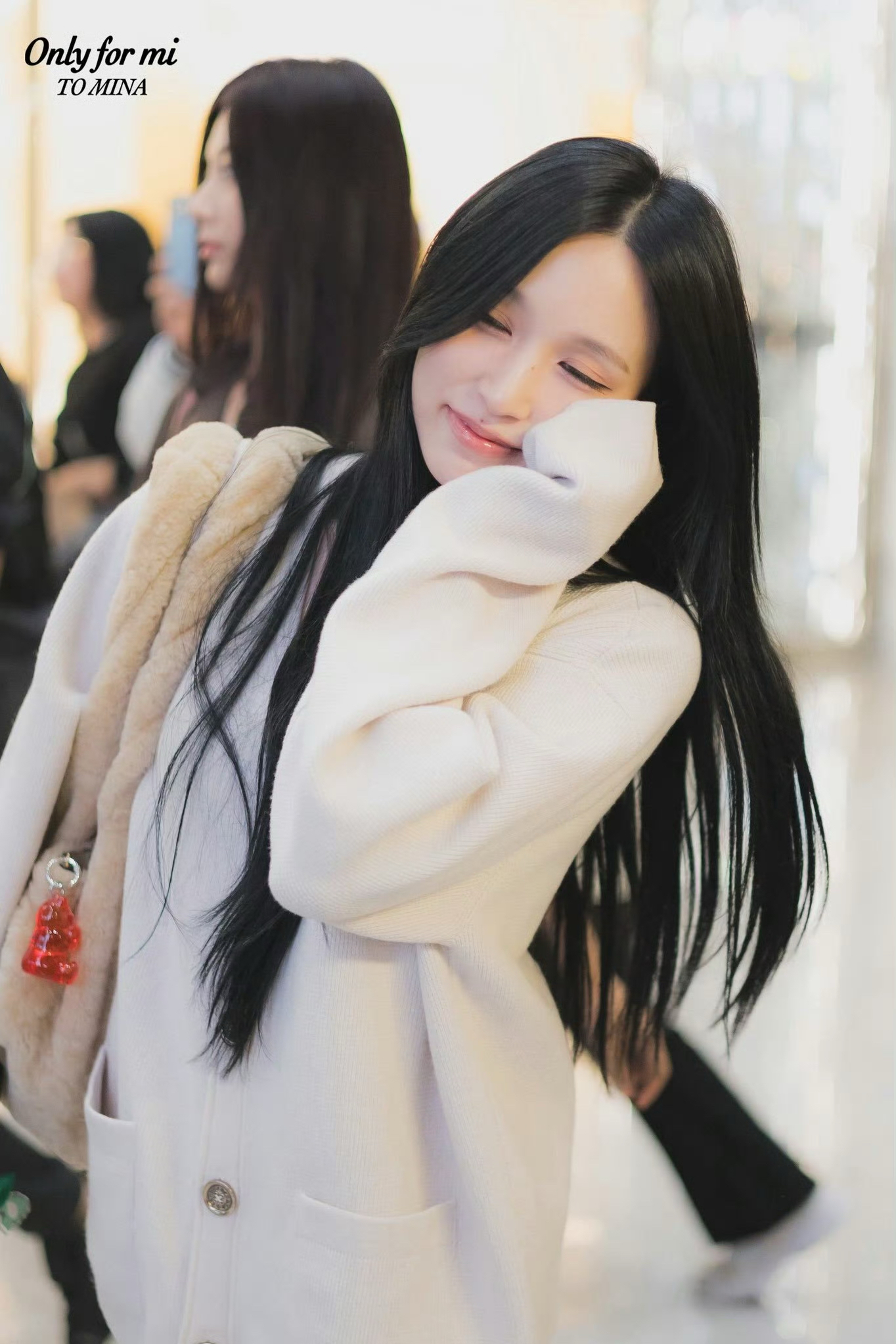 미나 (TWICE)의 비하인드 컷