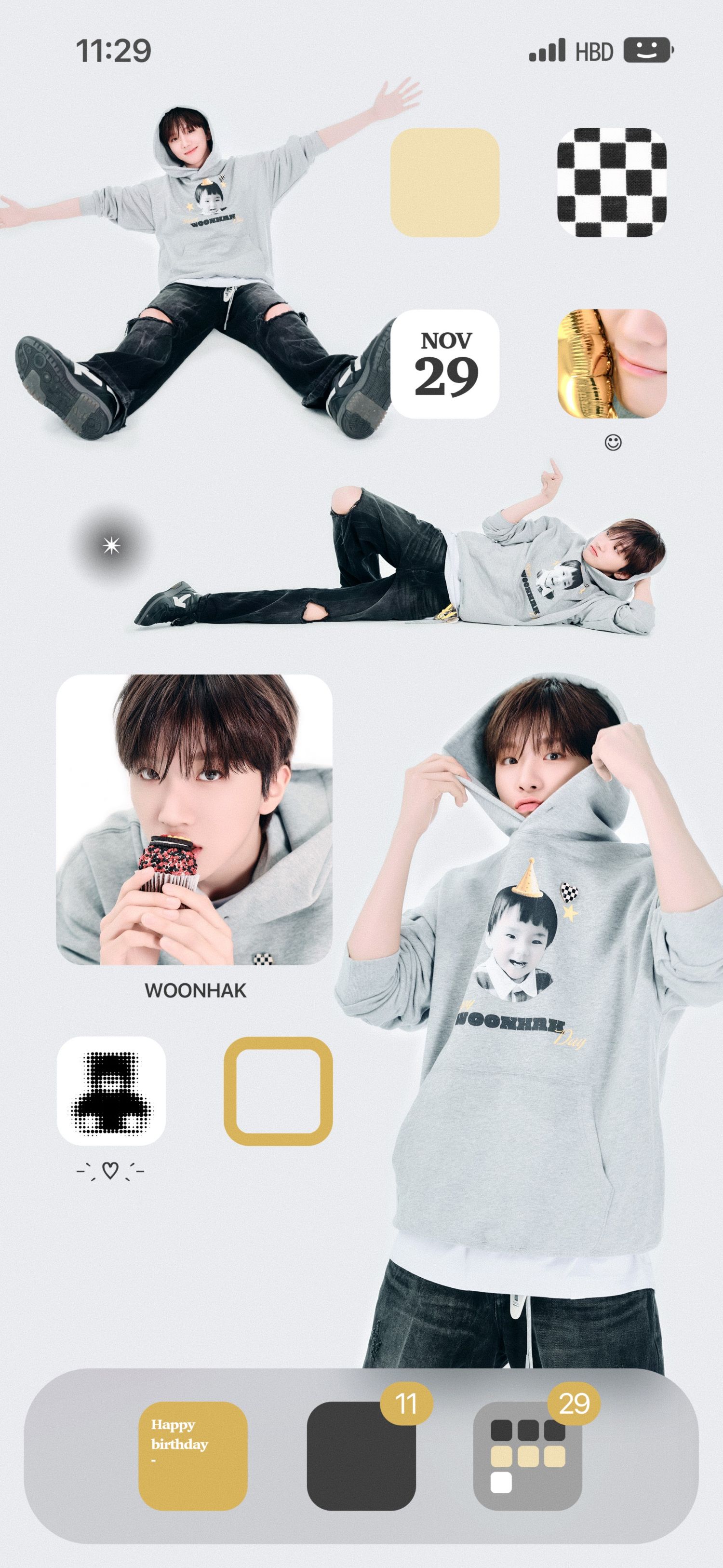 A moment captured by Woonhak (BOYNEXTDOOR)'s fan