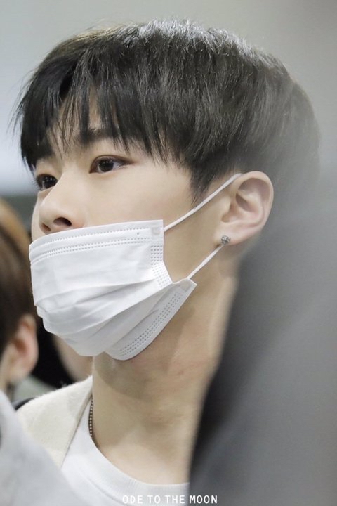 A moment captured by Moonbin (ASTRO)'s fan