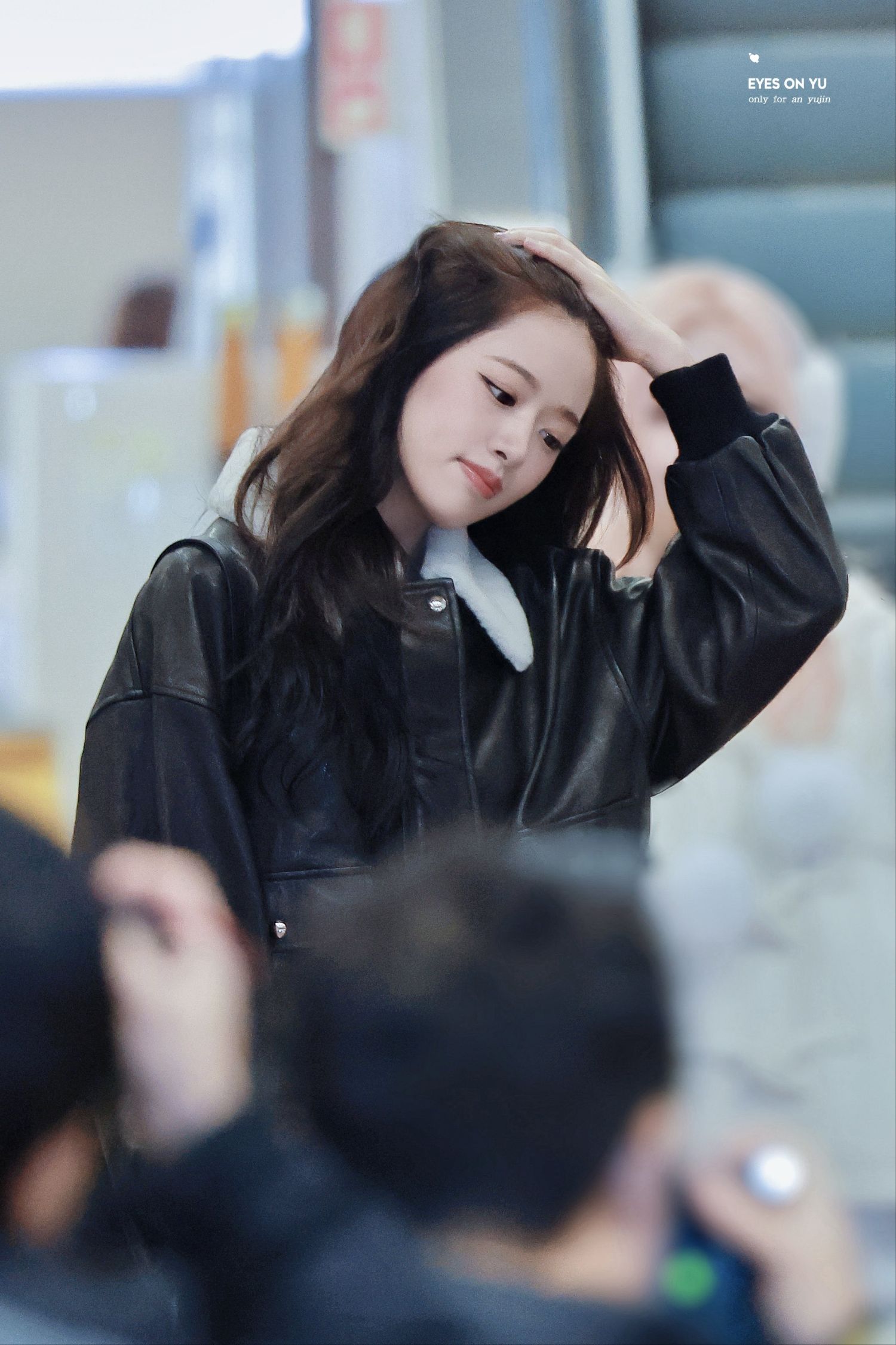 Behind-the-scenes cut of An Yujin (IVE)