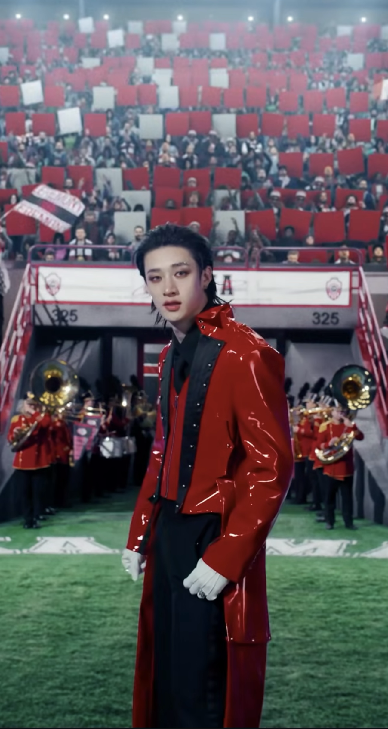 Behind-the-scenes cut of Bang Chan (Stray Kids)