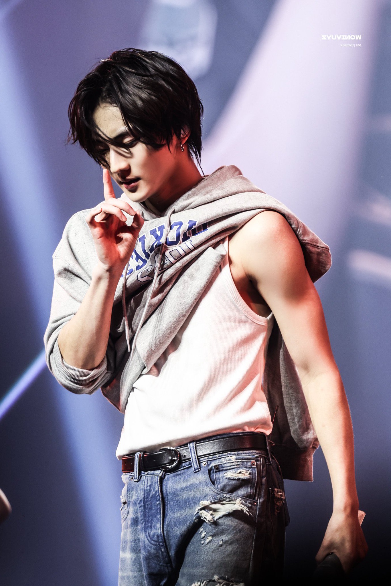 Recent activity shot of Jungwon (ENHYPEN)
