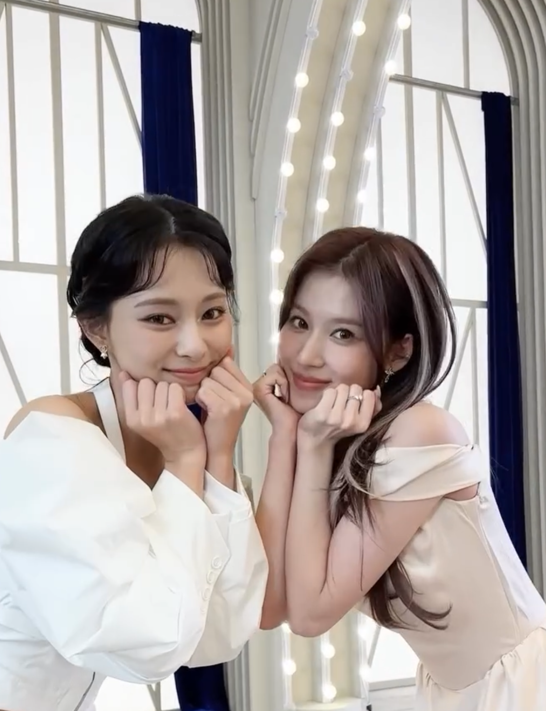 Behind-the-scenes cut of Sana (TWICE)