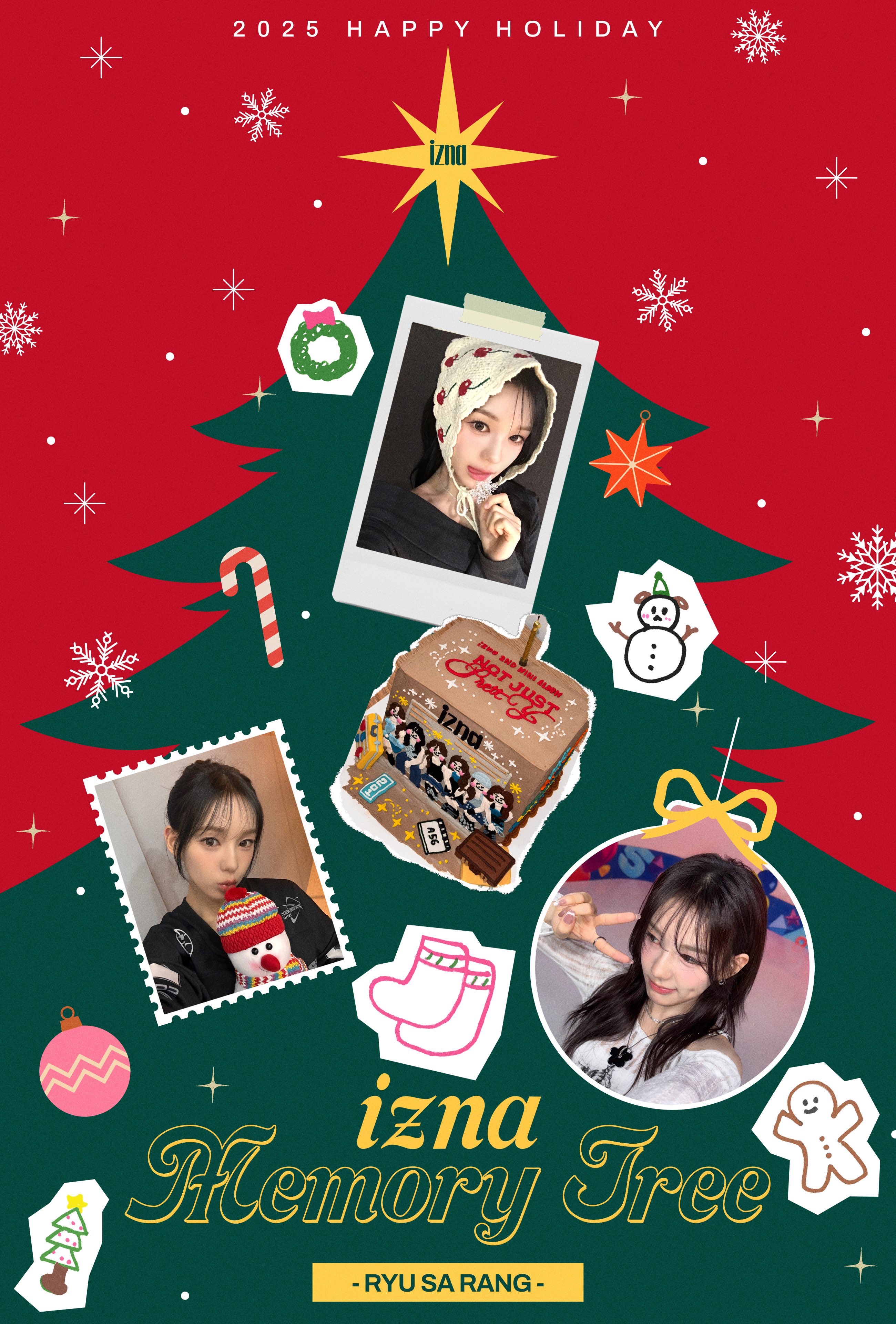 Behind-the-scenes cut of Ryu Sarang (izna)