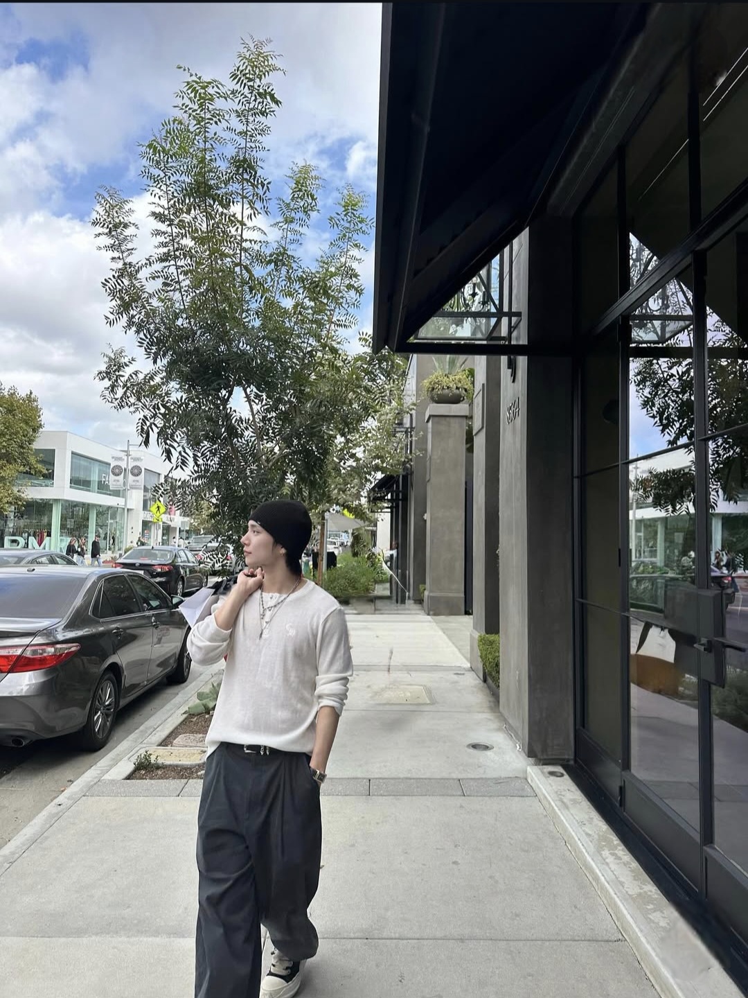 Recent activity shot of Joshua (SEVENTEEN)
