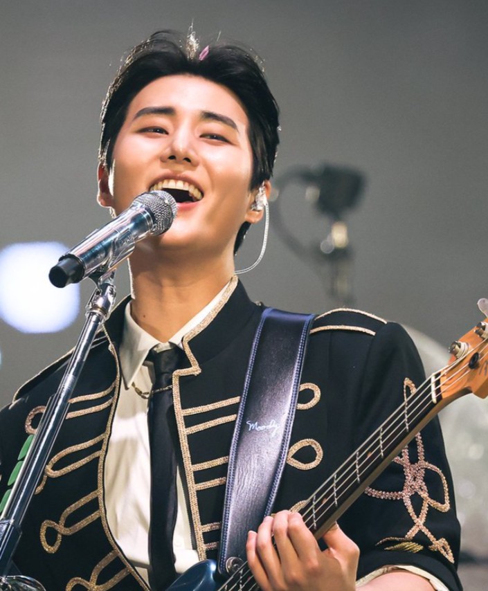 A moment captured by Young K (DAY6)'s fan