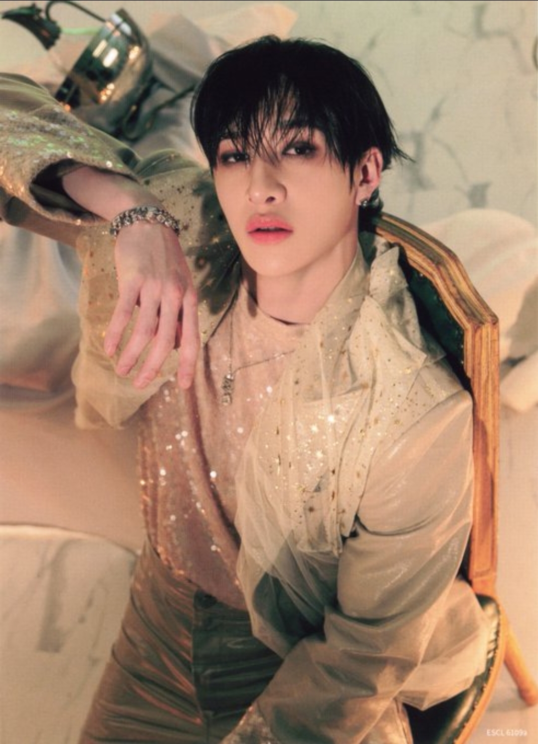Recent activity shot of Bang Chan (Stray Kids)