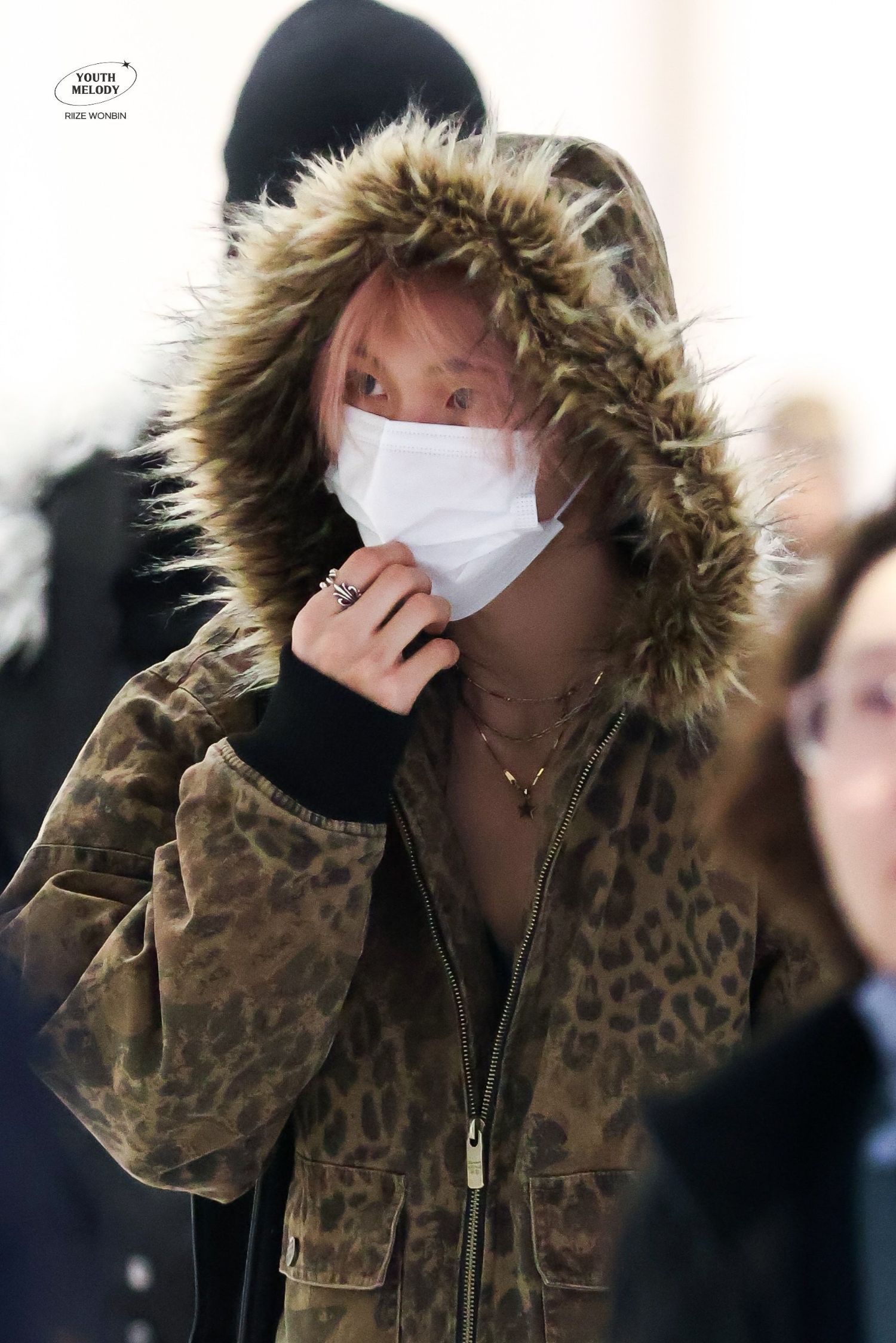 Momen yang diabadikan oleh penggemar Wonbin (RIIZE)