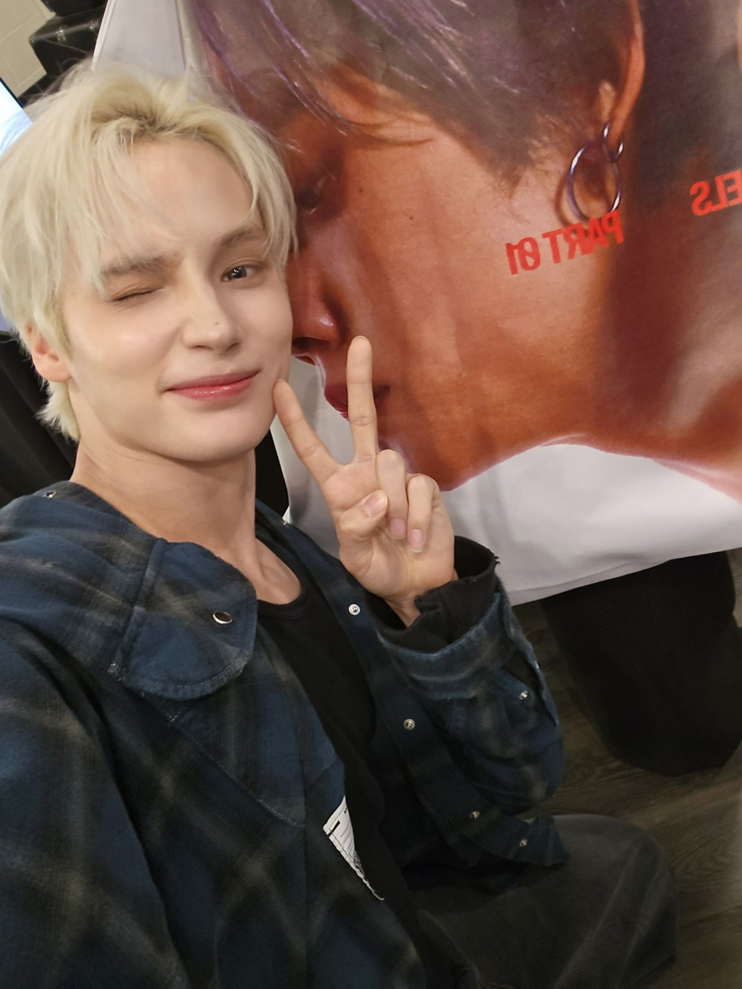 A moment captured by HueningKai (TOMORROW X TOGETHER)'s fan