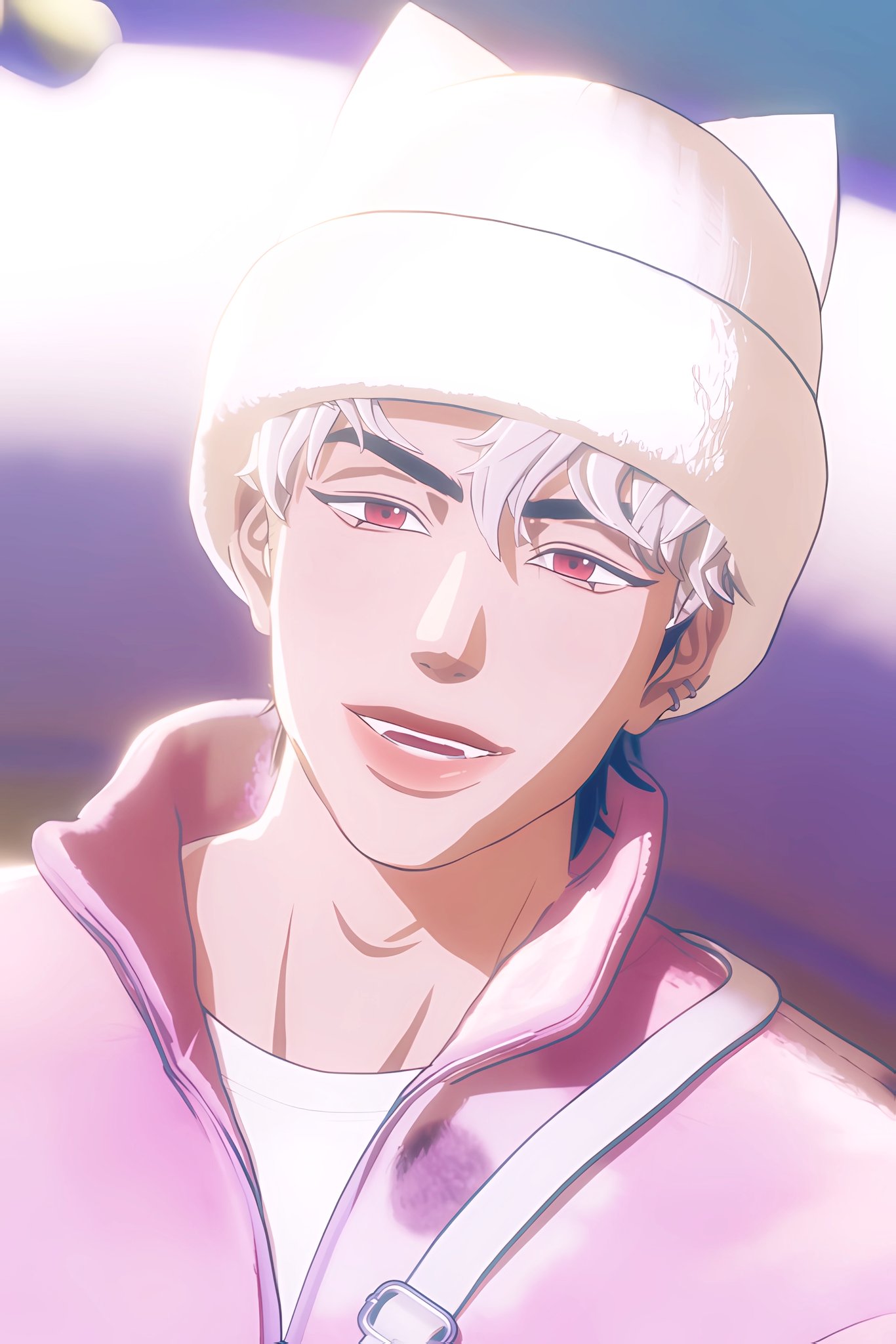 Recent activity shot of Eunho (PLAVE)