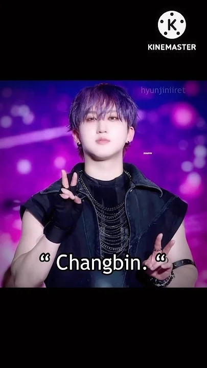Behind-the-scenes cut of Changbin (Stray Kids)