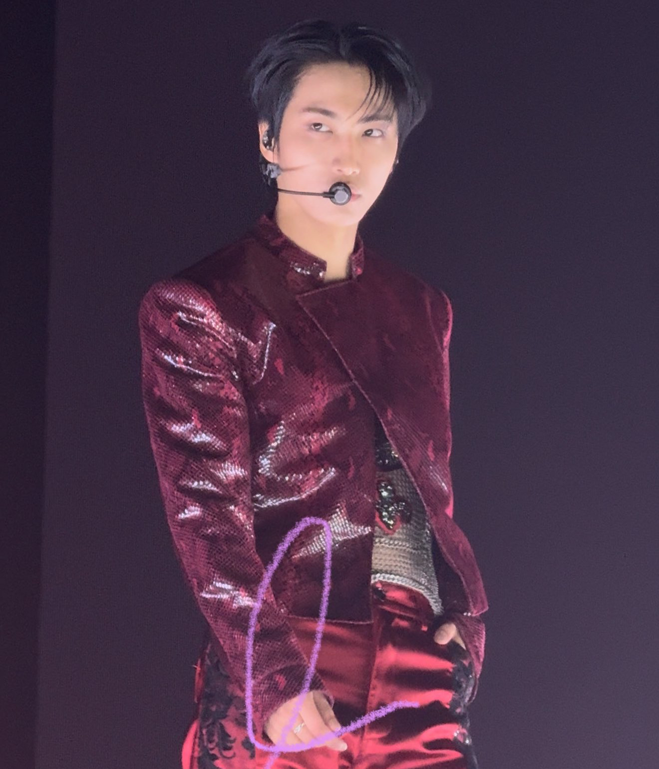 Behind-the-scenes cut of Seonghwa (ATEEZ)