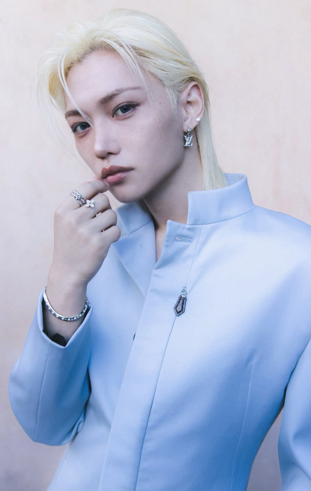 A moment captured by Felix (Stray Kids)'s fan