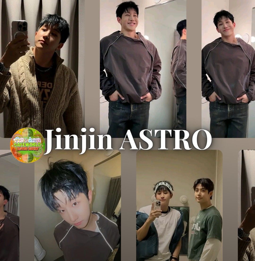 A moment captured by Jinjin (ASTRO)'s fan
