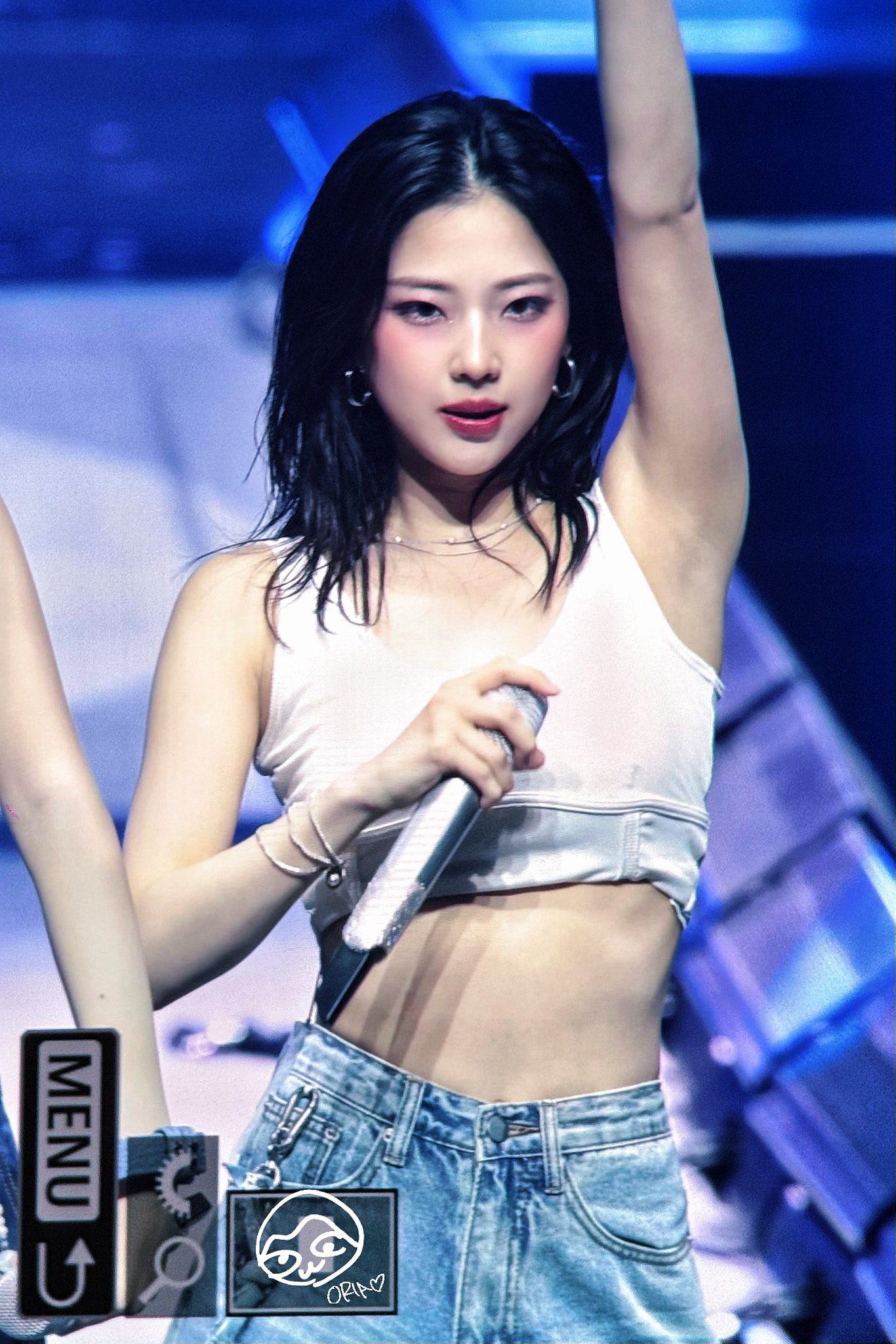 A moment captured by BABYMONSTER's fan