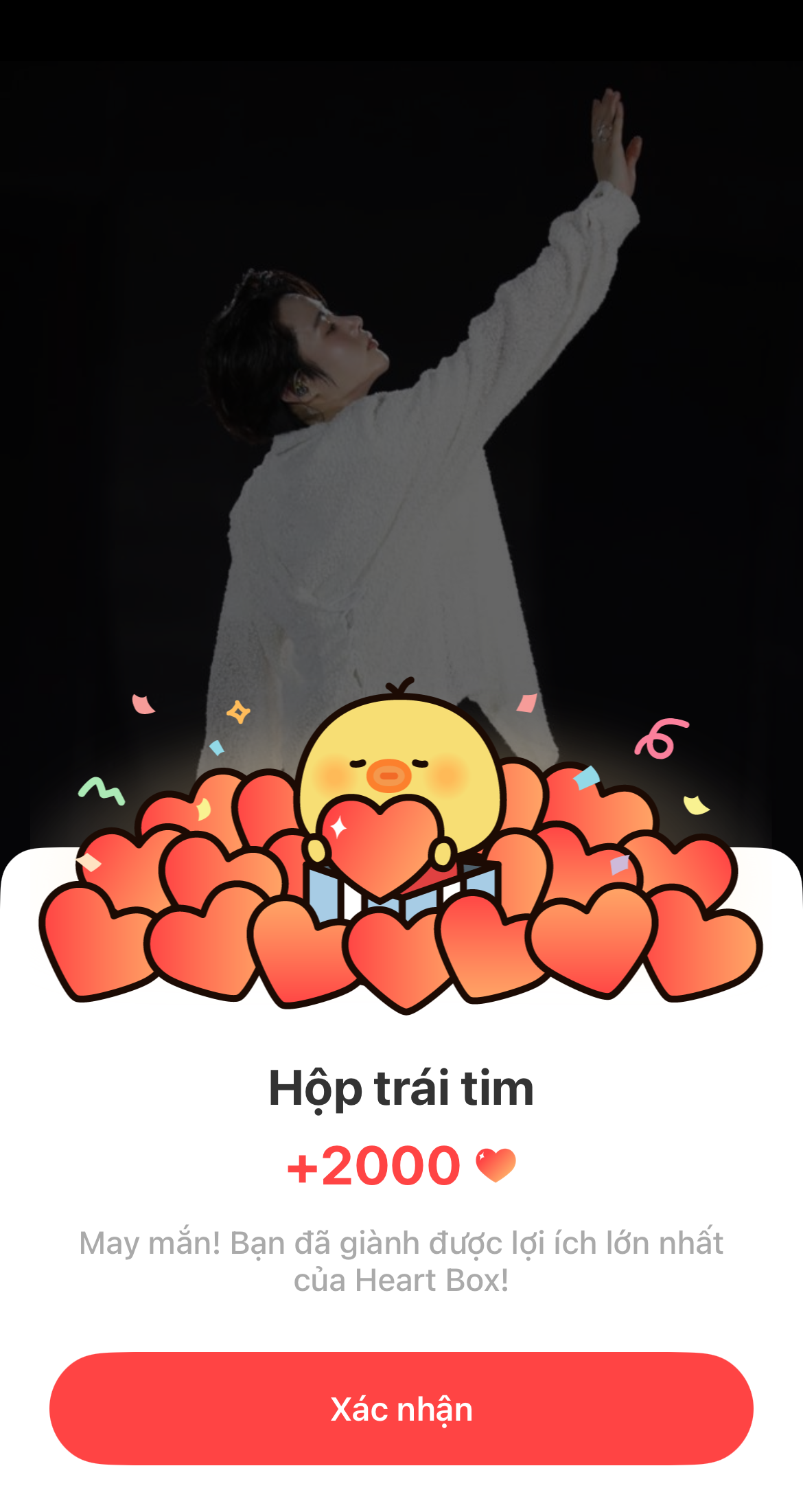 Recent activity shot of Hanbin (TEMPEST)