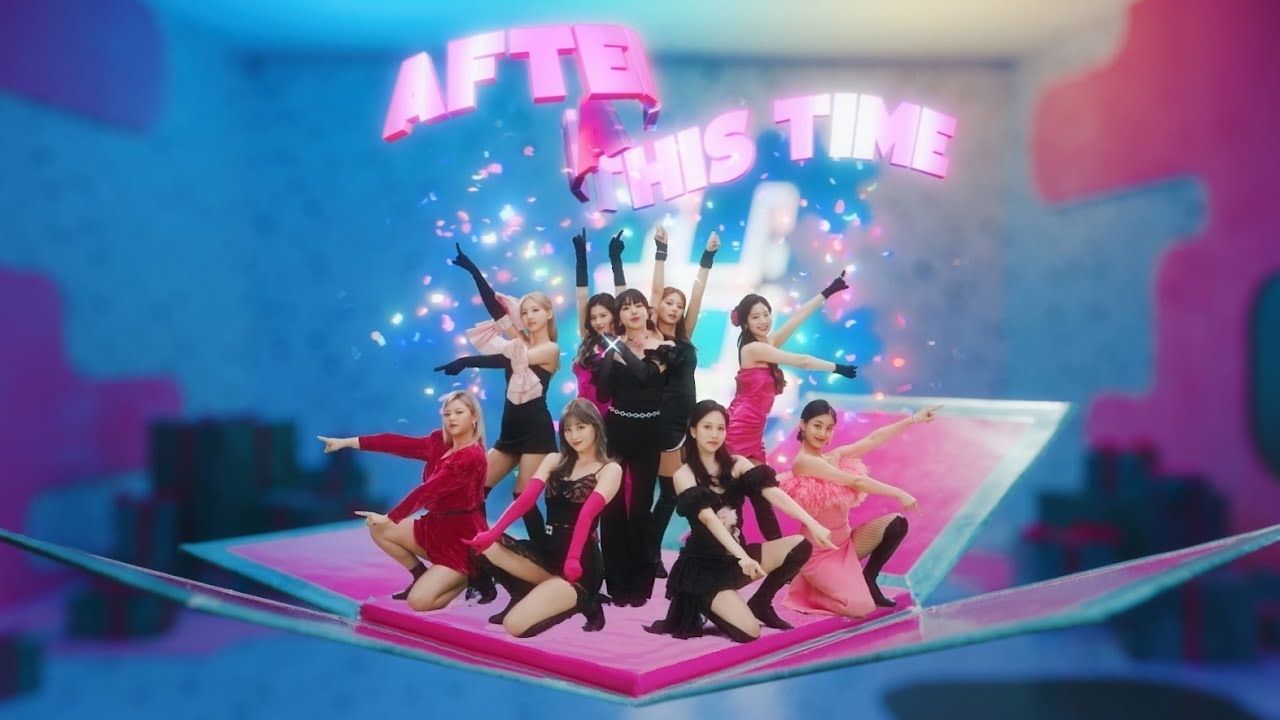Recent activity shot of TWICE