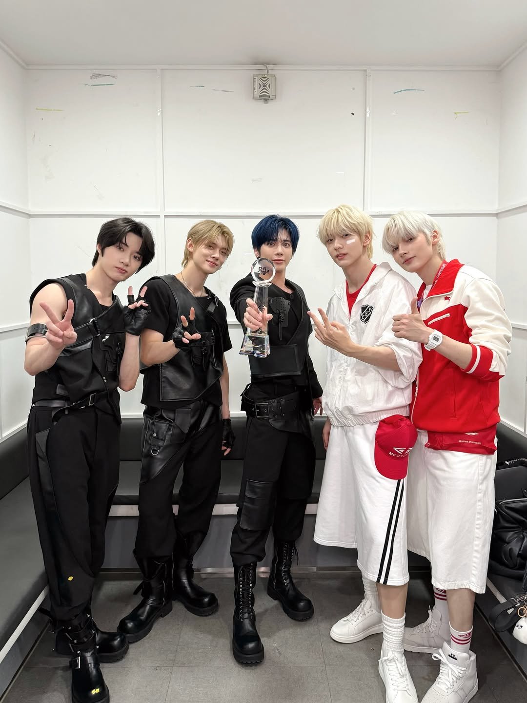 Recent activity shot of TOMORROW X TOGETHER