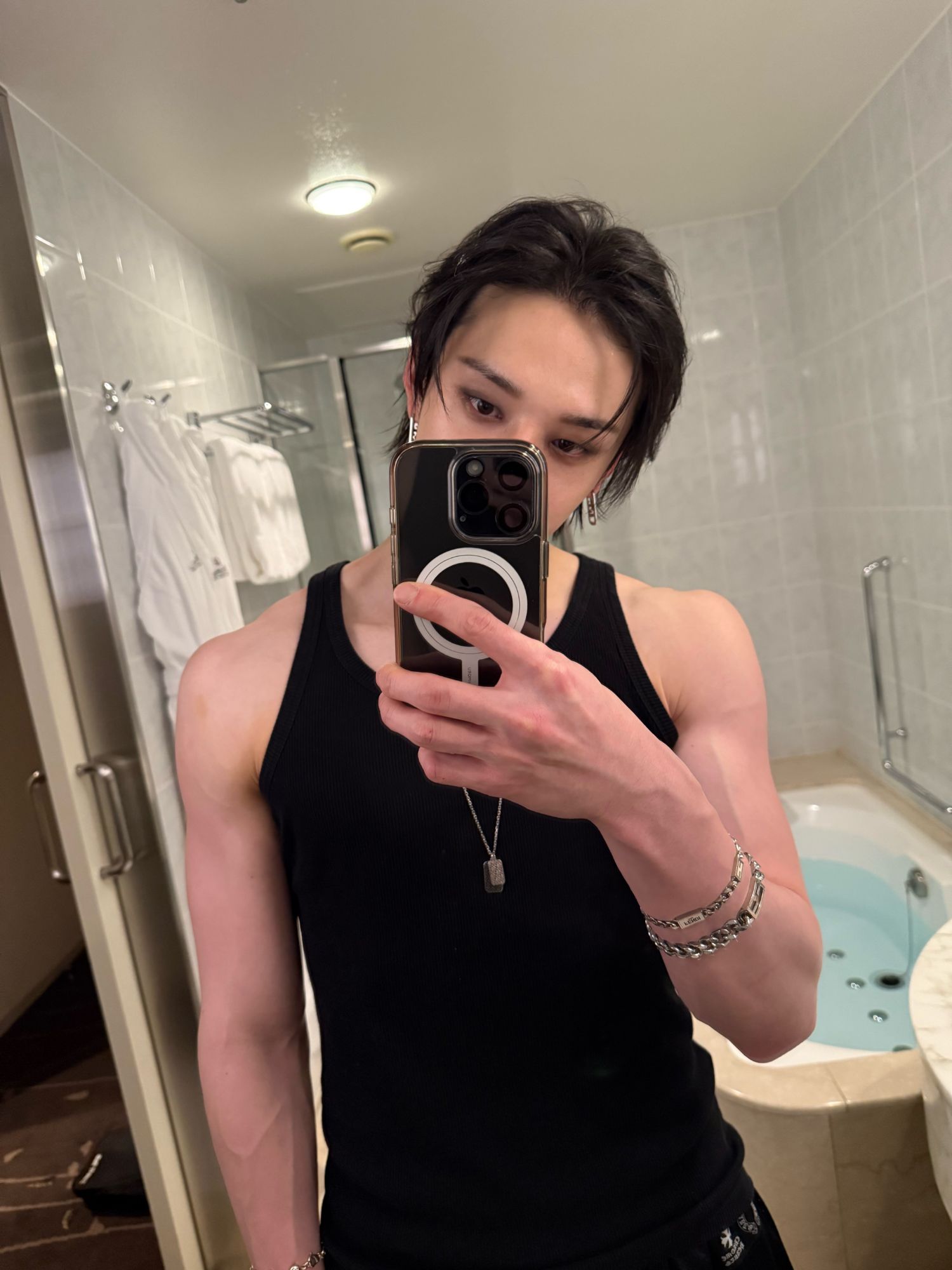 Latest photo of Bang Chan (Stray Kids)