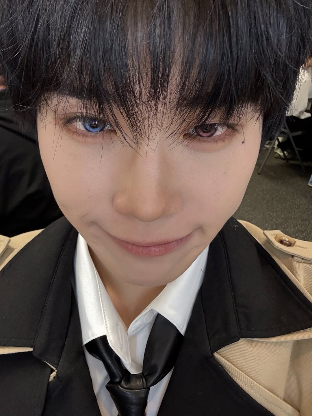 A moment captured by Kim Taerae (ZEROBASEONE)'s fan