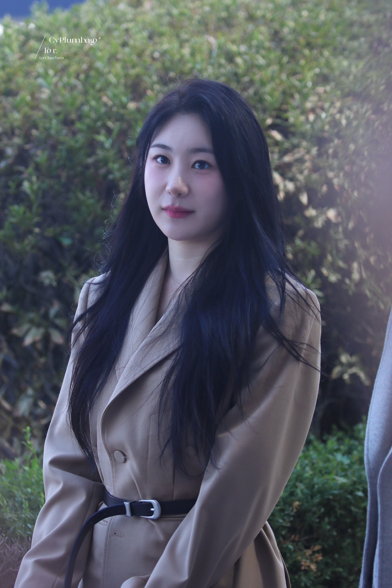 이채연의 비하인드 컷