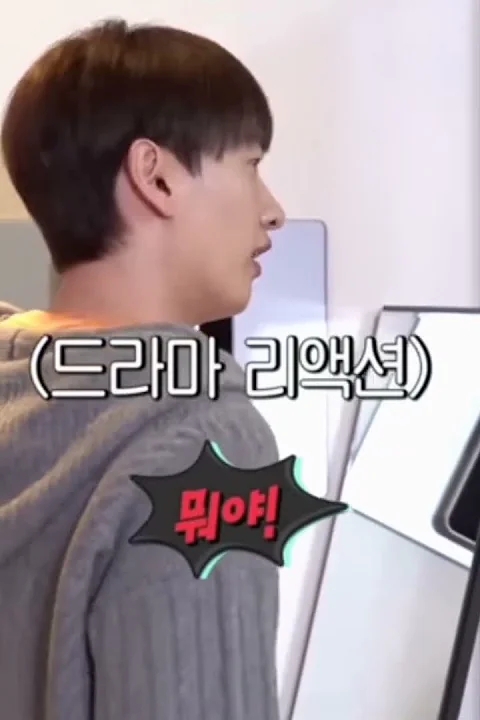 Behind-the-scenes cut of Leeteuk (Super Junior)