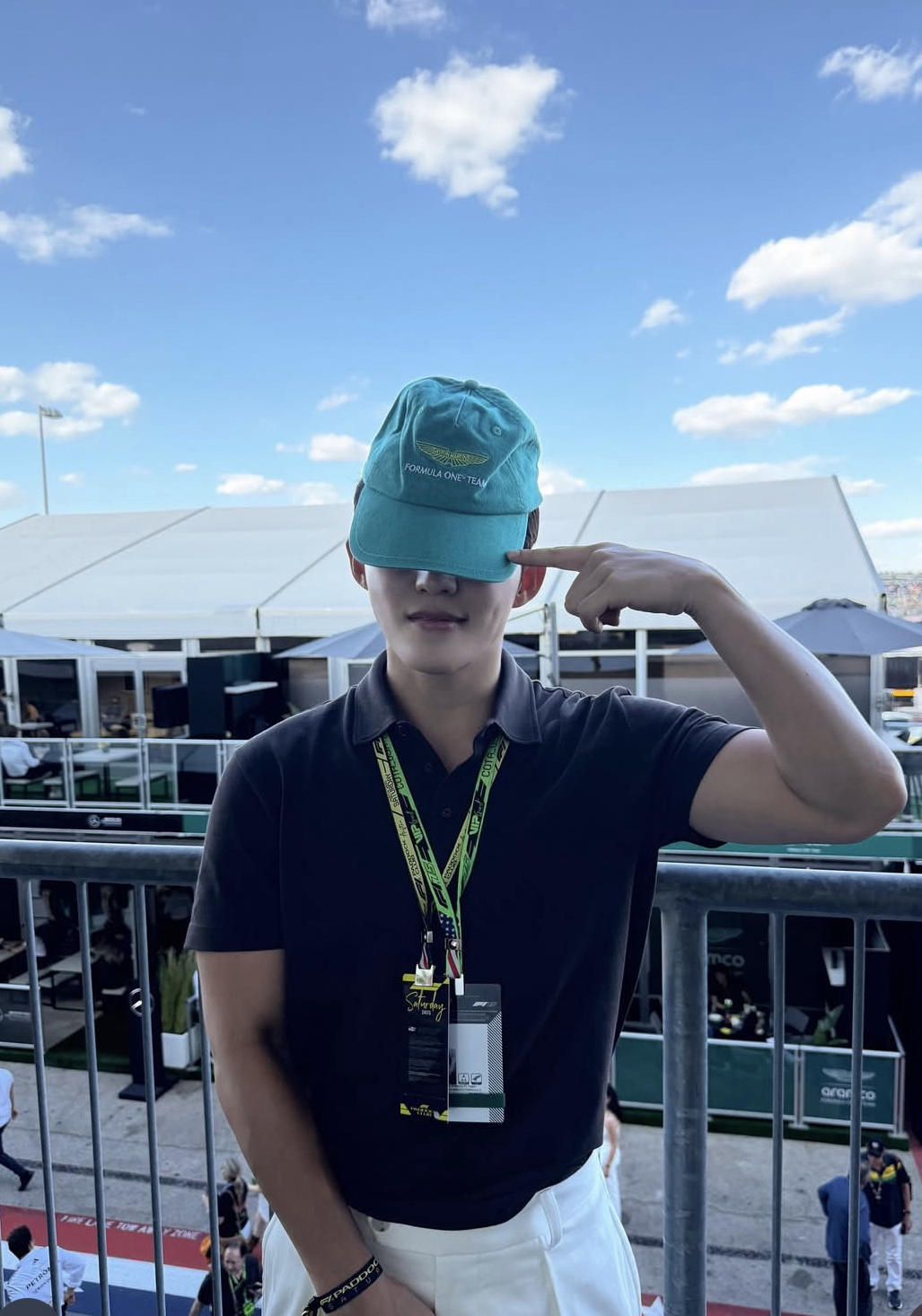 A moment captured by S.Coups (SEVENTEEN)'s fan