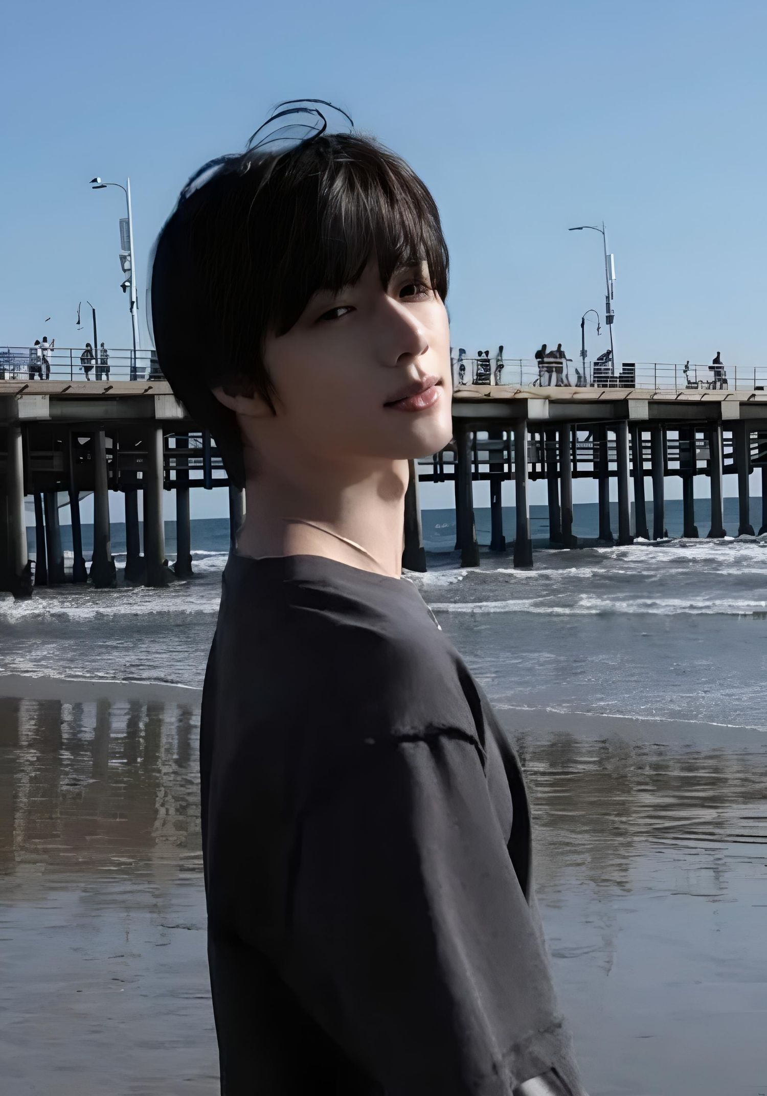 A moment captured by Beomgyu (TOMORROW X TOGETHER)'s fan